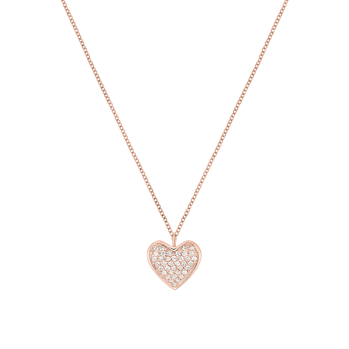 Collier grand modèle 1 cœur