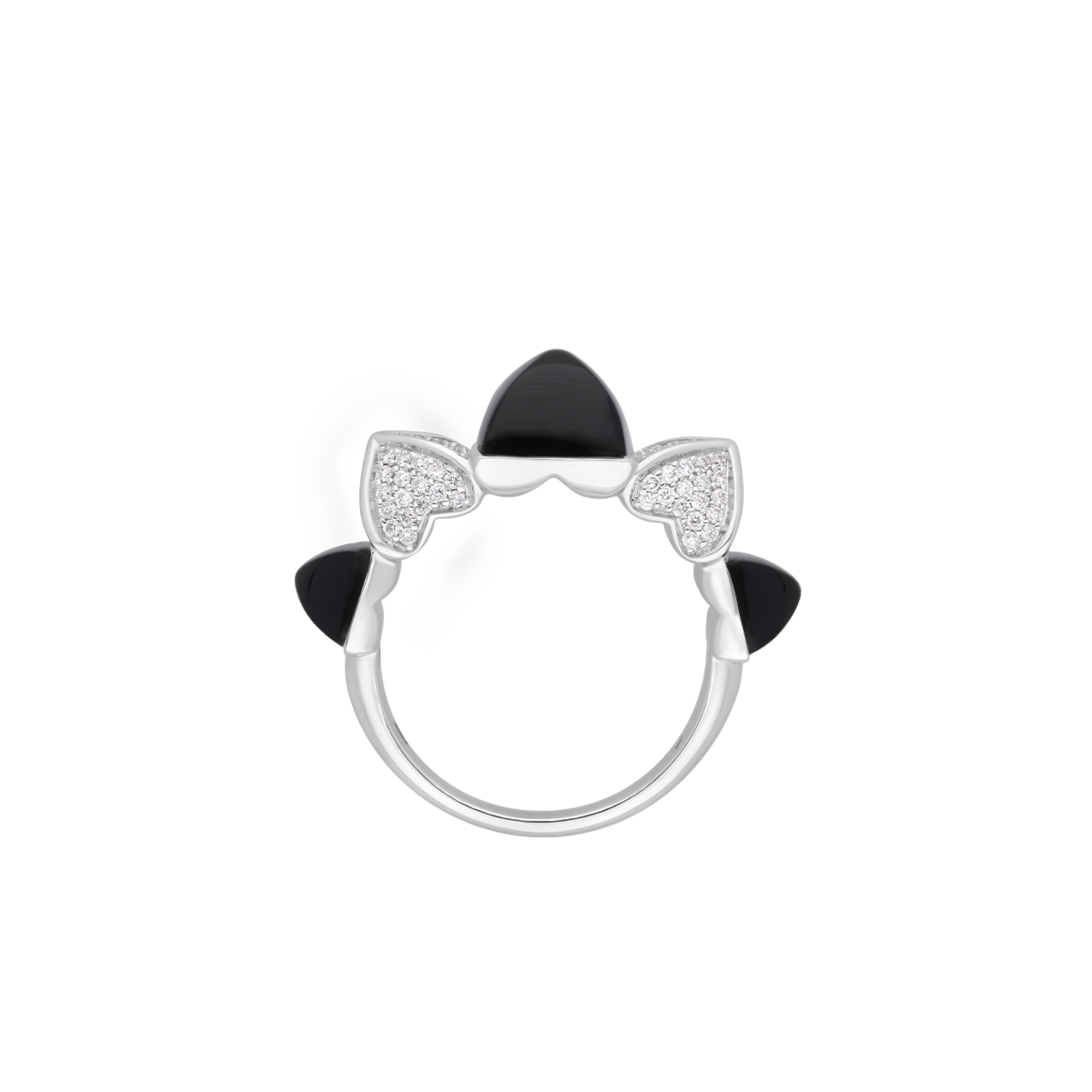 korloff Bague Bague moyen modèle cœurs Livraison gratuite Bijoux