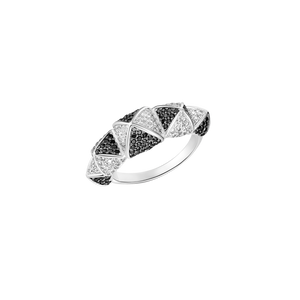 Bague moyen modèle 5 cœurs WG / D - BD