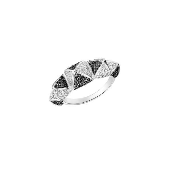 Bague moyen modèle 5 cœurs WG / D - BD