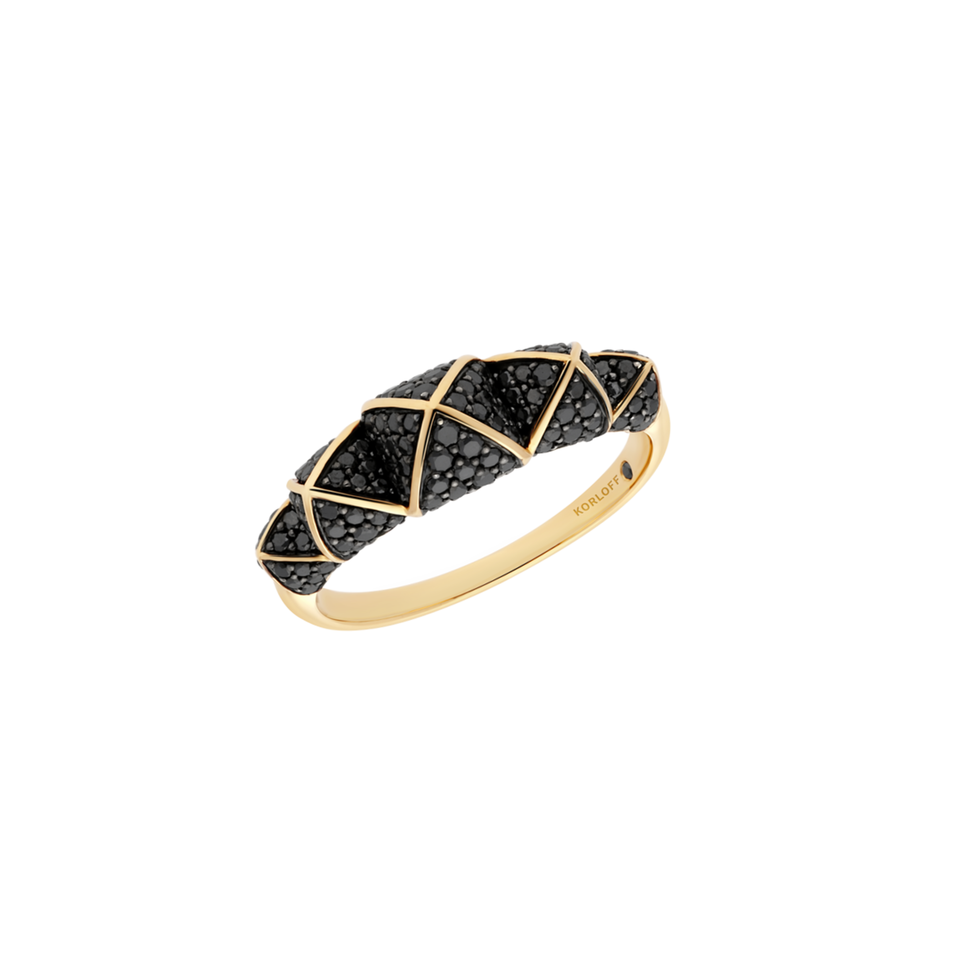 Bague petit modèle 5 cœurs YG / BD