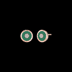 Boucles d'oreilles rond PG / D - GA