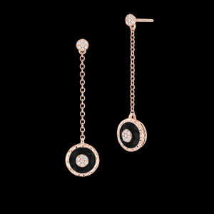 Boucles d'oreilles rond PG / D - O