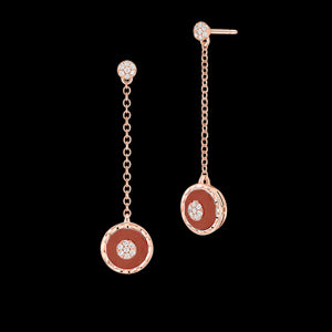 Boucles d'oreilles rond PG / D - RA