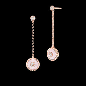 Boucles d'oreilles rond PG / D - RO