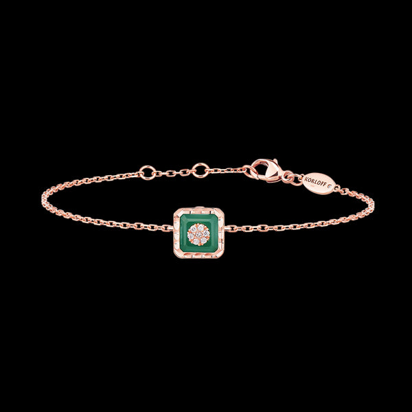 Bracelet chaîne carré PG / D - GA