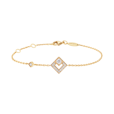 Bracelet chaîne moyen modèle YG / D