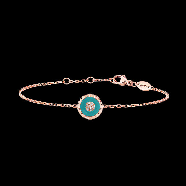 Bracelet chaîne rond PG / D - BA