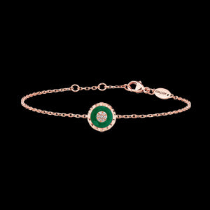 Bracelet chaîne rond PG / D - GA