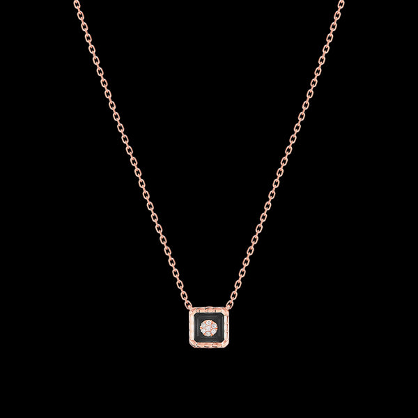 Collier carré PG / D - O