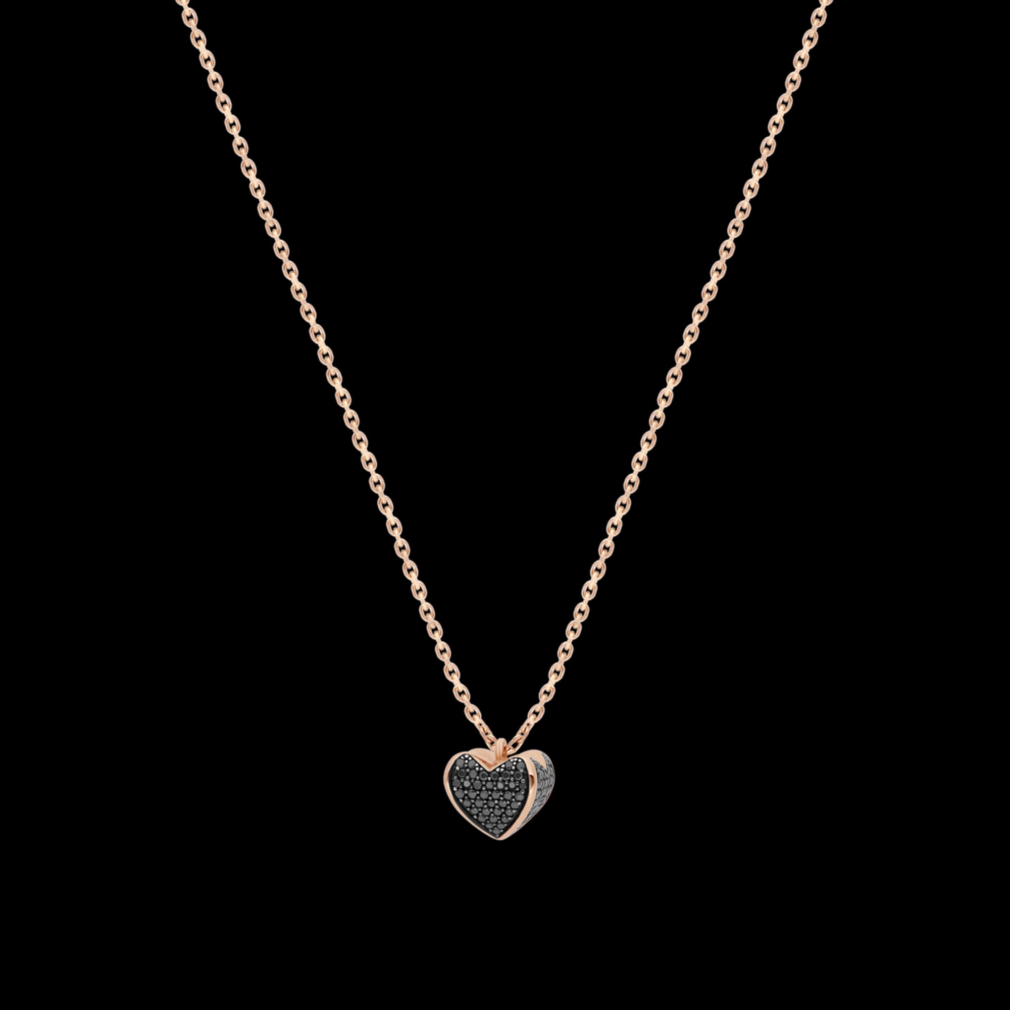 Collier grand modèle 1 cœur PG / BD