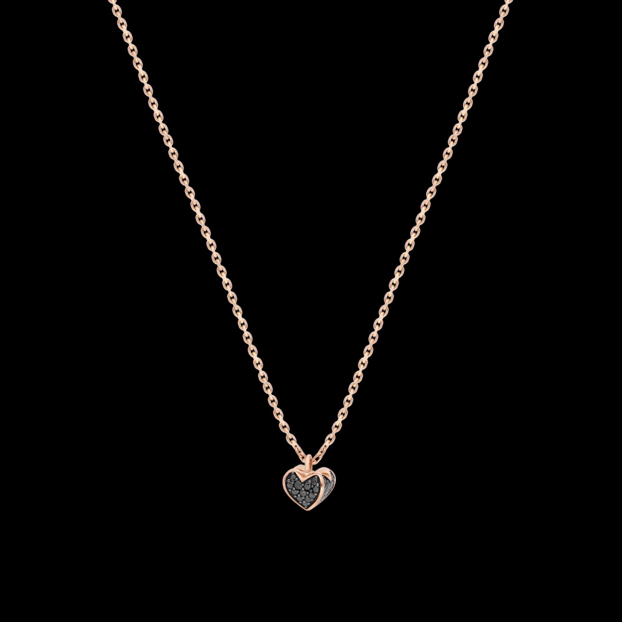 Collier petit modèle 1 cœur PG / BD