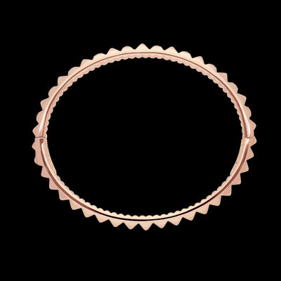 Jonc cœur pavé PG / D